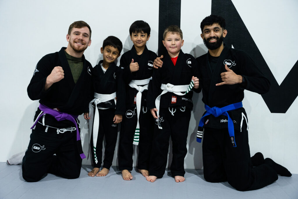 IMA Kids instructors with their students